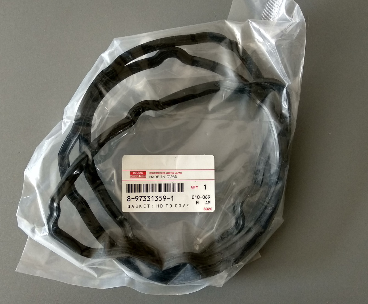 Прокладка клапанної кришки Isuzu 4HK1 8973313591