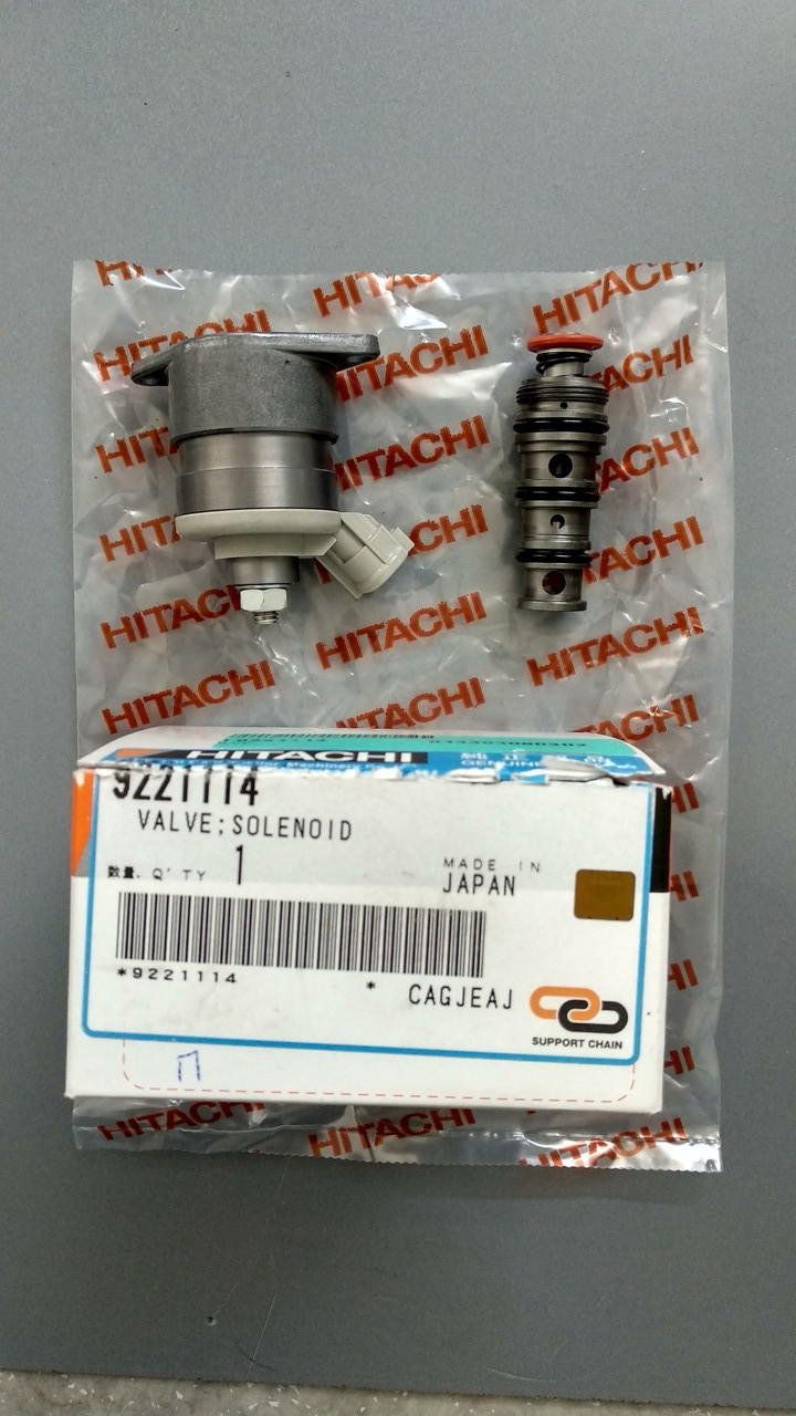 СОЛЕНОЇД ЕКСКАВАТОРА HITACHI 9221114 VALVE SOLENOID