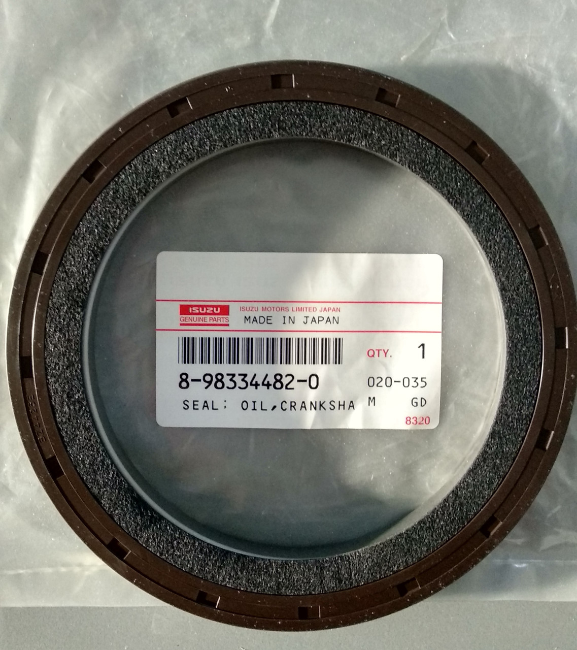 Сальник колінвала передній двигун Isuzu 4HK1 8983344820 8-98334482-0